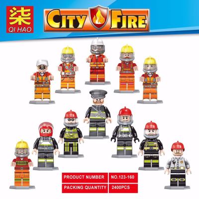 city fire building blocks