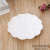 Wavy Edge Plate Edge Design Solid Color Melamine Plate Western Cuisine Plate Dish Self-Service Fast Food Plate Drop-Resistant Commercial Plastic Dish