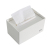 Bdo household pure white simple Nordic settlement paper towel box paper box ABS material towel box single product