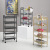 Web celebrity simple mobile shelf trolley beauty salon caught tieyi three shelf kitchen supplies