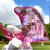 Factory Direct Sales Children's Large Crystal Acrylic Dolphin Gem Princess Reward Gift Playground Decoration Toys