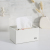 Bdo household pure white simple Nordic settlement paper towel box paper box ABS material towel box single product