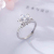 Tang yan the same ring, the opening can adjust the size of the jewelry design