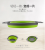 Square round Folding Drain Basket round Water Filter Foldable Fruit Brasket Fruit Basket Silicone Kitchen