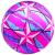 9 \"fluorescent ball/new inflatable small leather ball children's toy ball full print design/fluorescent ball