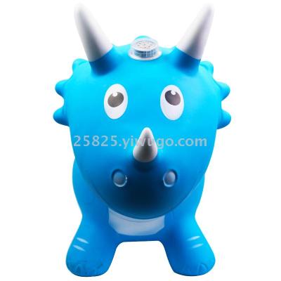 ZTOA children's toy jump horse mount inflatable jump dinosaur thickened 100% non-toxic