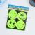 Fluorescent smiley face stickers kindergarten students reward stickers with a variety of smiley face stickers smiley face stickers wholesale