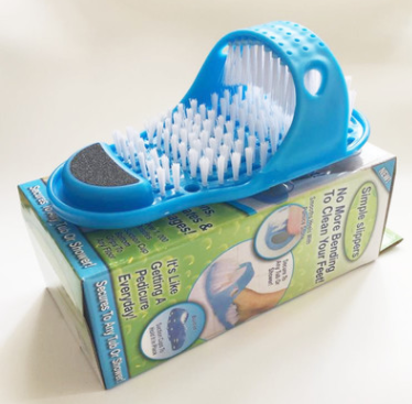 Douyin foot washing artifact brush Chinese brush men and women lazy bathroom bath rub feet to remove dead skin massage suction cup size