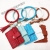 Fashion PU fringe bracelet key ring card bag fringe pendant leather bracelet card bag wholesale manufacturers direct sales