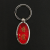 Chairman like Keychain Red Tourist Souvenir Gift Gift Metal Alloy Rotating Single Card Keychain
