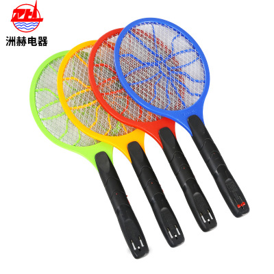 Household powerful rechargeable large screen electric mosquito swatter mosquito swatter three-layer net