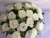 18-Head Double Happiness Rose Flat Head, Artificial Flower, Bridal Bouquet, Silk Flower
