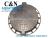 Square round ductile iron manhole cover manufacturer direct sales