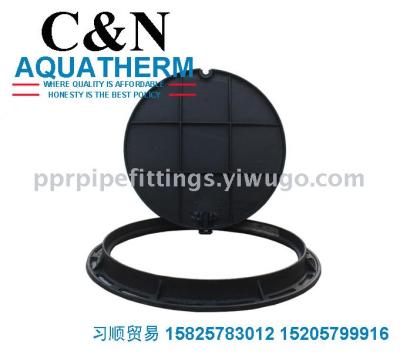 Manufacturer direct cast iron manhole cover heavy rainwater sewage round manhole cover
