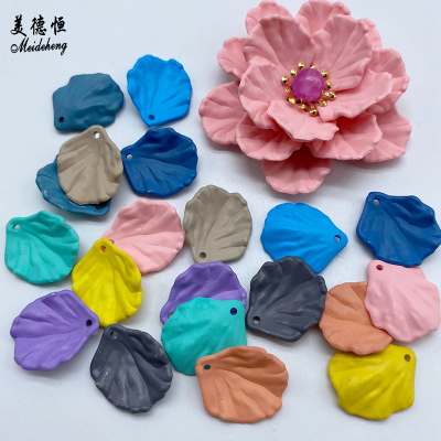 The Factory Direct Sale 18x20 Spray paint Hanging hole Leaf Ancient style Hairpin Headwear Clothing Accessories DIY Manual Simple Production