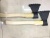 Russian axe with iron blade 7501000g wooden handle multi-purpose 800g Axe Russian axe