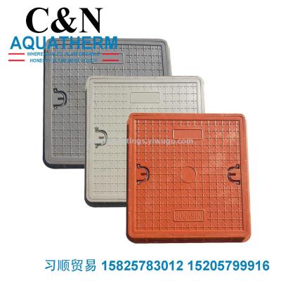 Compound round manhole cover compound manhole cover with water strainer to lock the manhole cover