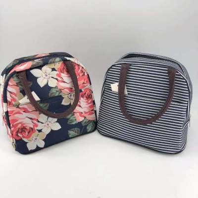 Factory Direct Sales Thermal Bag Handbag Portable Thermal Insulation Lunch Bag Zipper Lunch Box Bag Students Can Also Customize Samples