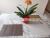 Boutique Textilene Placemat Table Mat DIY Fashion All-Match Home Essential Wood Grain Series Zen Ornament Wholesale