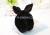 Creative adult winter foldable earmuffle cute rabbit ears Hamburg monochrome warm earmuffle manufacturer wholesale