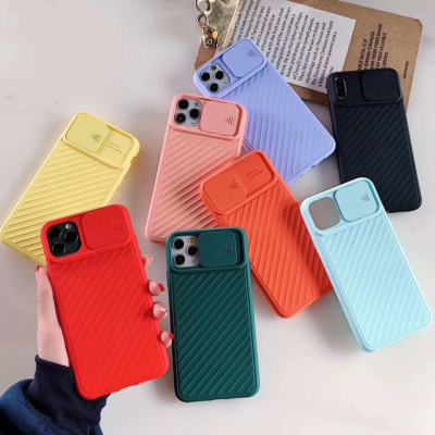 Simple lens push-pull window apple 11 phone case X/Xs/XR camera case promax web celebrity hot style