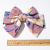 Cross-border new large bow-tie Fabric hairpin Ladies Versatile Fashion knot waist handcrafted Steel Clip Headpiece