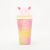 2020 Summer New Ice Cup Wholesale Colorful Cat Ice Cup Cute Girl Cool Cup Gradient Straw Cup