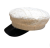  navy cap patchwork leather beret spring and autumn Korean version of fashion web celebrity same octagonal hat flat top