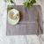 Thickened environmental protection embroidery Placemat double layer cotton linen fabric table mat anti-hot tablemat tea mat bowl mat
