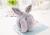 Creative adult winter foldable earmuffle cute rabbit ears Hamburg monochrome warm earmuffle manufacturer wholesale