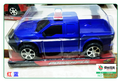 Cross-border hot style children's toy car inertial car model simulation ford raptor plastic car model manufacturers wholesale