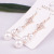 S925 Silver Anti-Allergy Pearl Earrings Fashionable Long Earrings All-Matching Classy and Face Slim-Looking Japanese and Korean Trend Earrings