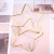 Five-Pointed Star Circle Earrings Exaggerated Large Hoop Earrings Five-Star Earrings Fashion Fashionmonger Earrings Factory Direct Sales Wholesale