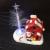 LED Santa Claus suitable for window Christmas tree decoration holiday supplies electric snow room