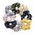 Three - state ornaments color broken crush large intestine circle \"women 's joker pan hair ball head cloth manufacturers dovetail ring wholesale