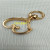 Heart-shaped key chain movable metal key chain key chain accessories