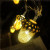 Cross - border tie yi pinecone lamp string small the lantern new insta - style decorative lamp home decoration confession small night light set