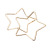 Five-Pointed Star Circle Earrings Exaggerated Large Hoop Earrings Five-Star Earrings Fashion Fashionmonger Earrings Factory Direct Sales Wholesale