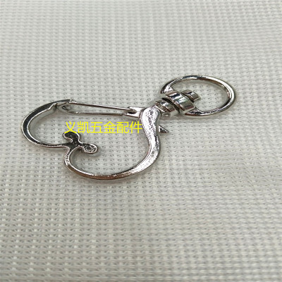Heart-shaped key chain movable metal key chain key chain accessories