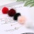 Long Elegant Stud Earrings Personalized Wild Earrings Women's Plush Pendant Earrings Korean Simple Fur Ball Earrings Wholesale