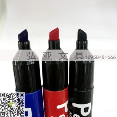 High capacity permanent marker pen high quality oil-based wide-head marker HBTSGC HB-919