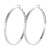 S925 Silver Ear Studs Hoop Earrings Female Ear Ring All-Matching Graceful Personality Hipster Fashion Earrings Factory Direct Sales Wholesale
