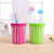 Fashion cute pen container Korean students small fresh creative desktop office storage box stationery desktop decoration