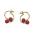 Fashion Pearl Stud Earrings S925 Silver Fashionable All-Match Eardrops Refined Simple Earrings Trending Earrings Women