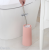 Toilet Cleaning Toilet Brush Plastic Toilet Brush Stainless Steel Toothbrush Handle with Base Cleaning Brush Set