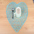 Pure hand-woven environmental protection single wood wrest paper heart-shaped table mat, coacup mat, straw rope net mat, kindergarten shooting props