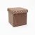 Factory Direct Sales Storage Storage Stool Lazy Fabric Shoes Square Stool Square Board Can Also Be Customized