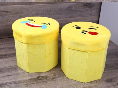 Factory Direct Sales Fruit Storage Stool Storage Stool Can Sit Flannel Density Board Shoes Octagonal Stool Can Be Customized