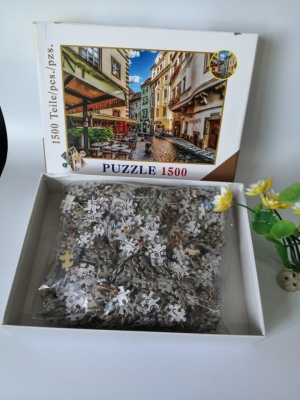 1500 Pieces, Paper Puzzle, Adult Puzzle, Factory Direct Sales