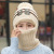 Korean women's hip autumn and winter hat creative bee knit hat thickened fluff thermally hat